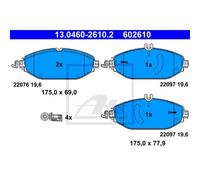 ATE Plaquette de Freins Bremsbelegsatz Avant pour Mercedes-Benz Classe C Break