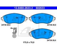ATE Plaquettes Bremsbelegsatz Avant pour VW Passat Variant Audi Q3 de Sportback