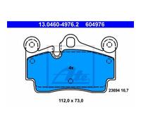 ATE Plaquettes De Frein 13.0460-4976.2 Plaquettes Pour Porsche Cayenne 955