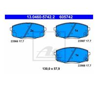 ATE Plaquettes De Frein 13.0460-5742.2 Plaquettes Pour Hyundai I30 Kombi FD