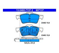 ATE Plaquettes De Frein 13.0460-7137.2 Plaquettes Pour Nissan Primera Kombi WP12