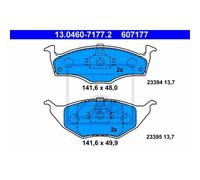 ATE Plaquettes De Frein 13.0460-7177.2 Plaquettes De Frein Pour VW Lupo 6X1 6E1