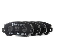 ATE Plaquettes de frein Avant pour FIAT Panda I 3/5 portes (141) Uno Van (146)