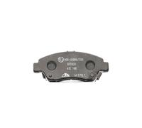 ATE Plaquettes de frein Avant pour HONDA CIVIC VII Hatchback (EU, EP, EV)