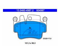 ATE Plaquettes De Frein Avant Pour Porsche 911 Cabriolet 996 3.4 Carrera