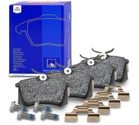 ATE Plaquettes de freins Arrière contact de signal d'usure exclu Épaisseur 16,4mm avec accessoires 13.0460-2845.2