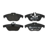 ATE Plaquettes de freins Arrière préparé pour l'indicateur d'usure contact de signal d'usure exclu 13.0460-7244.2 Compatible avec MERCEDES-BENZ Berline W204 Break S204