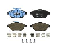 ATE Plaquettes de freins Avant non préparé pour l'indicateur d'usure contact de signal d'usure exclu Épaisseur 18mm avec accessoires 13.0460-3855.2 Compatible avec OPEL Corsa F 3/5 portes Mokka II