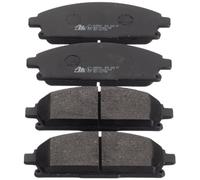 ATE Plaquettes de freins Avant non préparé pour l'indicateur d'usure contact de signal d'usure exclu Épaisseur 16,5mm 13.0460-5842.2 Compatible avec NISSAN X-TRAIL T30, HONDA Elysion I RR1-RR6