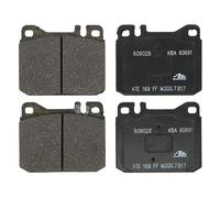 ATE Plaquettes de freins Avant préparé pour l'indicateur d'usure contact de signal d'usure exclu Épaisseur 15mm 13.0460-9028.2 Compatible avec MERCEDES-BENZ SL Cabriolet R107 W123 Berline W123