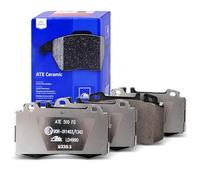 ATE Plaquettes de freins Avant préparé pour l'indicateur d'usure contact de signal d'usure exclu Épaisseur 17,4mm 13.0470-4990.2 Compatible avec MERCEDES-BENZ Berline W211 CLK Coupé C209