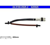 ATE Témoin d'usure de plaquette de frein Usure Des Plaquettes De Frein Essieu