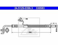 ATE Tuyau de frein 24.5129-0396.3