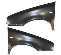 ATEC Germany 1x aile avant gauche avec trou pour clignotant, 1x aile avant droite avec trou pour clignotant Compatible avec VW GOLF 4 (1J1),GOLF 4 Variant (1J5)