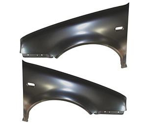 ATEC Germany 1x aile avant gauche avec trou pour clignotant, 1x aile avant droite avec trou pour clignotant Compatible avec VW GOLF 4 (1J1),GOLF 4 Variant (1J5)