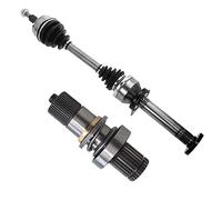 ATEC Germany 1x Arbre de transmission avant droite arbre de transmission, 1x Arbre enfichable avant droite Compatible avec VW MULTIVAN T5 (7HM, 7HN, 7HF, 7EF, 7EM, 7EN), TRANSPORTER T5