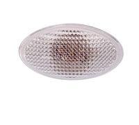 ATEC Germany 1x Clignotant avec support de lampe blanc Clignotant latéral Compatible avec MINI MINI (R50, R53),MINI Cabriolet (R52)