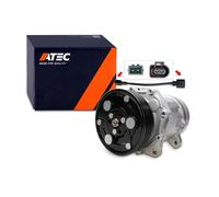 ATEC Germany 1x compresseur de climatisation, y compris adaptateur pour variantes à deux fiches