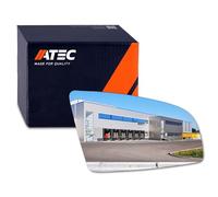 ATEC Germany 1x Glace de rétroviseur droite chauffée Glace de rétroviseur latéral convexe Compatible avec AUDI A3 (8P1) (8PA), A4 B6 (8E2) (8E5), A4 B7 (8EC) (8ED), A6 C6 (4F2), A6 C6 Avant (4F5)
