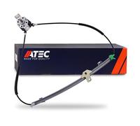 ATEC Germany 1x lève-vitre avant gauche manuel Compatible avec VW DERBY (86C, 80), GOLF 2, JETTA, PASSAT B2 (32B) (32B) (33B), PASSAT B3/B4 (3A2, 35I) (3A5, 35I), POLO (86C, 80) (86CF), SANTANA