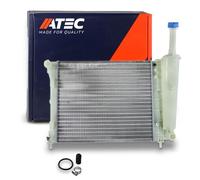 ATEC Germany 1x Radiateur moteur Radiateur à eau | Compatible avec: FIAT 500, 500 C, PANDA, PANDA VAN, FORD KA