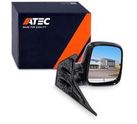 ATEC Germany 1x Rétroviseur extérieur électrique droit Rétroviseur latéral convexe Compatible avec VW TRANSPORTER T4