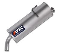 ATEC Germany 1x Silencieux arrière Compatible avec PEUGEOT 206 CC (2D), 206 bicorps (2A/C)
