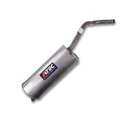 ATEC Germany 1x silencieux arrière Compatible avec SEAT IBIZA III (6L1), SKODA FABIA 1 (6Y2), FABIA 1 Stufenheck (6Y3), VW POLO (9N_, 9A_)