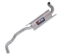 ATEC Germany 1x Silencieux arrière Compatible avec VW POLO (6N2), POLO III (6N1)