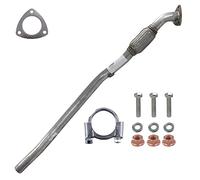 ATEC Germany 1x tuyau d'échappement tuyau-culotte avec matériel de montage, | Compatible avec: OPEL CORSA C, CORSA C Kasten/Schrägheck, TIGRA TwinTop