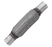 ATEC Germany 1x tuyau flexible d'échappement avec tuyaux de raccordement 45 x 200 Inner braid