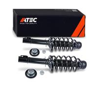 ATEC GERMANY 2x amortisseur à gaz avant jambe de suspension, Compatible avec SEAT LEON (1M1) TOLEDO 2 (1M2) SKODA OCTAVIA 1 (1U2) (1U5) VW BORA 1 (1J2) Variant (1J6), GOLF 4 (1J1) Variant (1J5)
