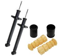 ATEC GERMANY 2x amortisseur arrière à pression d'huile jambe de suspension bitube, y compris kit de protection anti-poussière