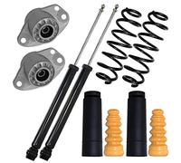 ATEC Germany 2x amortisseurs ˆ gaz arri re jambe de suspension, y compris paliers de d™me et capuchons anti-poussi re + ressort de suspension arri re, Compatible avec SEAT LEON (1M1), TOLEDO 2 (1M2),