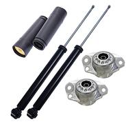 ATEC Germany 2x amortisseurs ˆ gaz arri re jambe de suspension y compris paliers de d™me et capuchons anti-poussi re, Compatible avec AUDI A1 (8X1, 8XK) (8XA, 8XF), SEAT IBIZA 3 (6L1), IBIZA 4 (6J5, 6