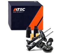 ATEC Germany 2x amortisseurs ˆ gaz avant jambe de suspension y compris paliers de d™me &, kit anti-poussi re, Compatible avec MERCEDES-BENZ Classe C (W203), Classe C Coupe (CL203), Classe C T-Model
