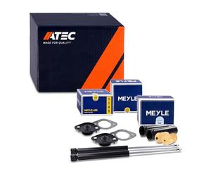 ATEC Germany 2x amortisseurs à gaz arrière jambe de suspension bitube y | Compatible avec: BMW 3, 3, 3 Cabriolet, 3 Cabriolet, 3 Coupe, 3 Touring, 3 Touring