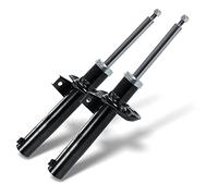 ATEC GERMANY 2x amortisseurs à gaz avant jambe de suspension bi-tube, compatibles avec AUDI A3 (8P1), A3 Cabriolet (8P7), A3 Sportback (8PA), SEAT LEON (1P1), SKODA YETI (5L)