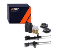 ATEC Germany 2x amortisseurs à gaz avant jambe de suspension bi-tubes, y