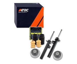 ATEC Germany 2x amortisseurs à gaz avant jambe de suspension bitube y | Compatible avec: BMW 1, 1
