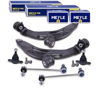 ATEC Germany 2x bras de suspension + 2x MEYLE joint de suspension + 2x MEYLE barre de couplage avant Compatible avec VW MULTIVAN T5 (7HM, 7HN, 7HF, 7EF, 7EM, 7EN),MULTIVAN T6TRANSPORTER T5,TRANSPORTER