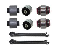 ATEC Germany 2x bras de suspension arrière en bas à gauche et à droite, y compris les roulements de roue Compatible avec BMW Série 3 (E36) (E46) Limousine, Cabrio, Compact, Coupe, Touring