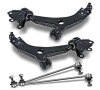 ATEC Germany 2x bras de suspension avant en bas à gauche à droite, 2x barres d'accouplement avant Compatible avec FORD C-MAX II (DXA/CB7, DXA/CEU), FOCUS Mk3