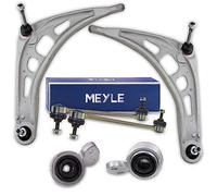 ATEC Germany 2x bras de suspension avant en bas à gauche à droite avec roulements, 2x barres d'accouplement avant Compatible avec BMW Série 3 (E46), Z4 (E86) (E85)