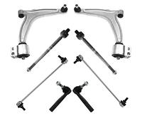 ATEC Germany 2x bras de suspension avant infŽrieur gauche droit avec coussinet et articulation porteuse, 2x t te de barre d'accouplement, 2x barre d'accouplement