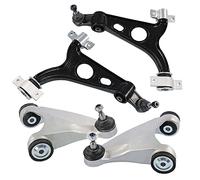 ATEC Germany 2x bras de suspension avant supŽrieur, 2x bras de suspension avant infŽrieur, y compris joint de suspension roulement Compatible avec ALFA ROMEO 147 (937_), 156 (932_), 156 Sportwagon (9