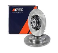 ATEC Germany 2x disques de frein arri re ¯ 244 mm complets avec roulement de roue Compatible avec CITROèN C3, C4 CACTUS (0B_, 0P_), OPEL CROSSLAND (P17, P2QO) PEUGEOT 2008 I (CU_), 208 I (CA_