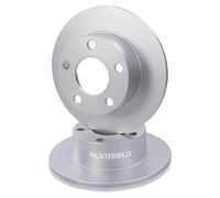 ATEC Germany 2x disques de frein arrière Ø 265 mm plein Compatible avec MAZDA 3 (BK), 3 (BL), 3 Stufenheck (BK), 3 Stufenheck (BL)