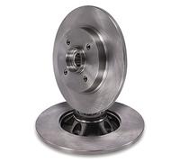 ATEC Germany 2x disques de frein arrière Ø 268 mm complets avec roulements | Compatible avec: CITROËN BERLINGO / BERLINGO FIRST Kasten/Großraumlimousine, BERLINGO Kasten/Großraumlimousine