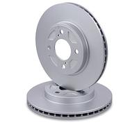 ATEC Germany 2x disques de frein avant Ø 283 mm Compatible avec CITROËN BERLINGO, C4 GRAND PICASSO, C4 SPACETOURER, PEUGEOT PARTNER Fourgon (K9), RIFTER